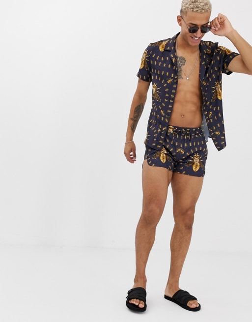 Conjunto con estampado de abeja de Hermano