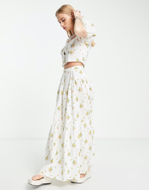 Conjunto con estampado floral de edición limitada de Reclaimed Vintage
