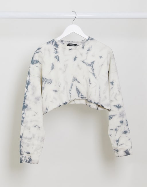 Conjunto con estampado teñido anudado de Missguided