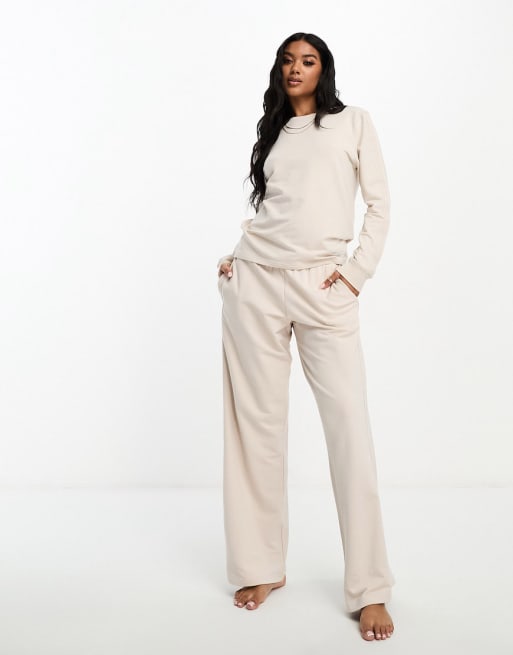 Conjunto de estar por casa beis Established de Tommy Hilfiger