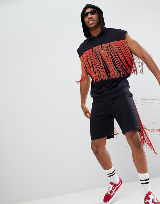 Conjunto de festival con flecos de ASOS DESIGN