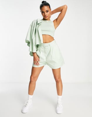 Conjunto sastre verde menta Reebok ASOS