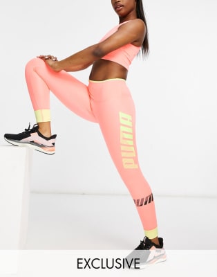 Conjunto melocotón con logo exclusivo en ASOS de Puma