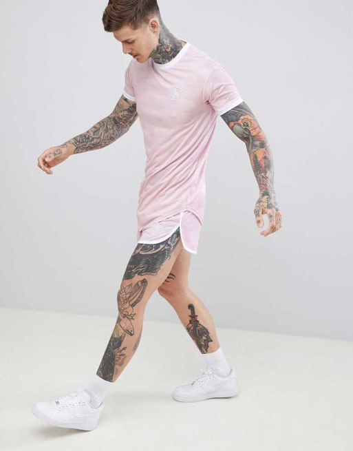 Conjunto rosa de SikSilk ASOS