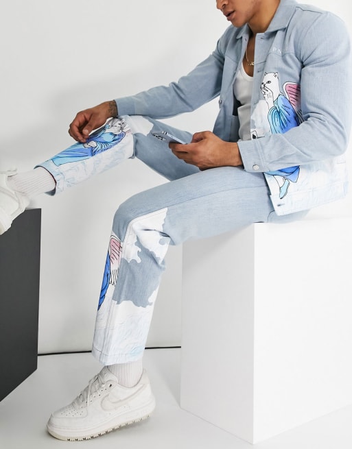 Conjunto vaquero azul Heaven and Hell de Rip N Dip