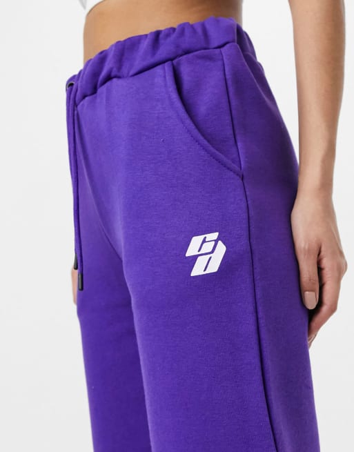 criminal damage purple cargo pant