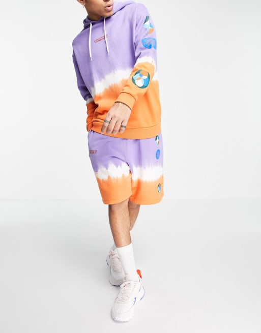 Crooked Tongues - Coordinato tie-dye multicolore