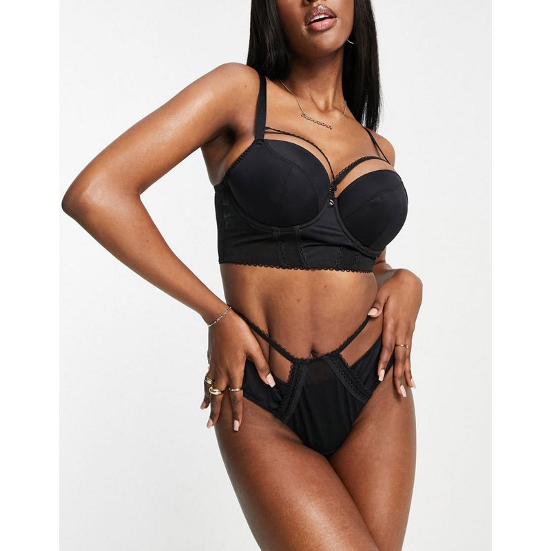 Donna vqiW9 Curvy Kate - Extrovert - Completo intimo nero