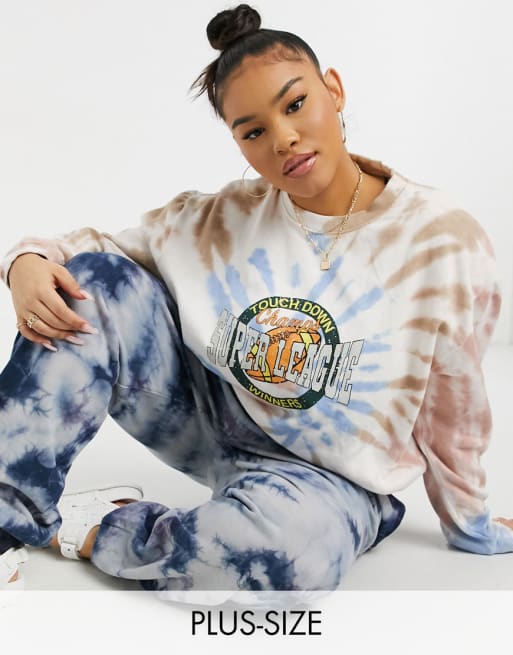 Daisy Street Plus - Ensemble effet tie-dye