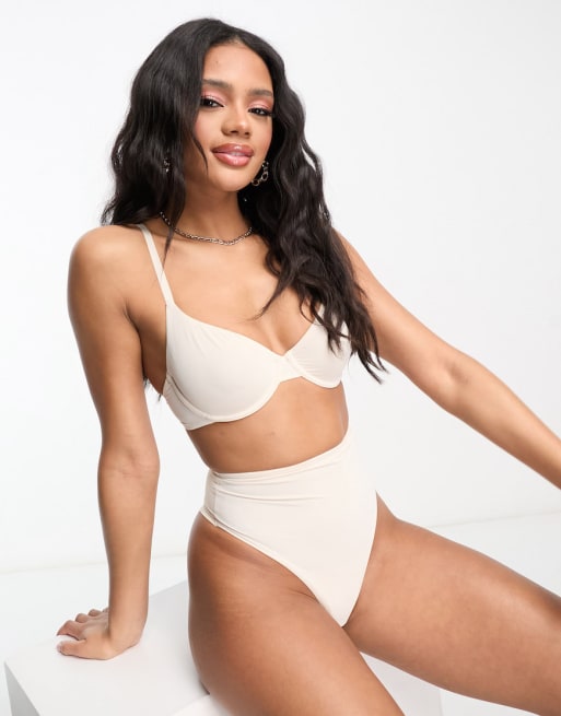 Dorina Evelyn smoothing and shaping lingerie set in mink