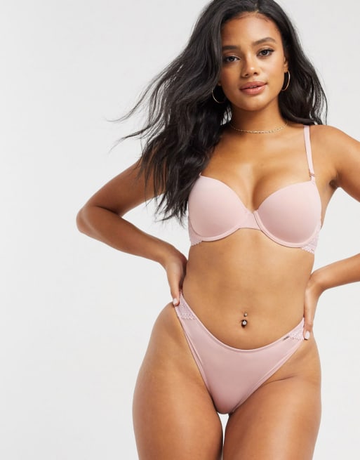 Dorina Isabelle lingerie set in pink ASOS