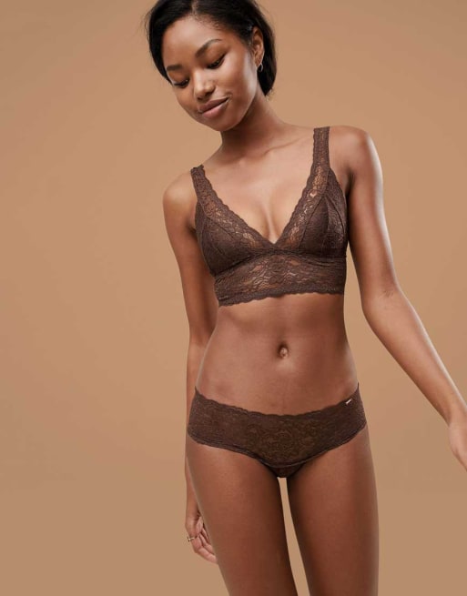 Dorina Tone On Tone Lana Non Padded Bralette & Brief Set
