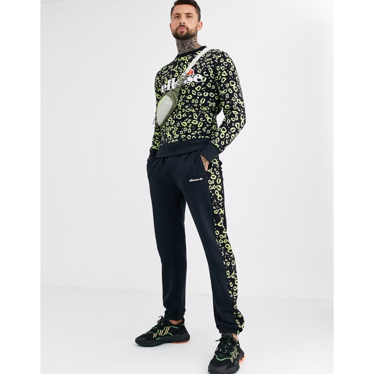 Ellesse leopard cheap tracksuit