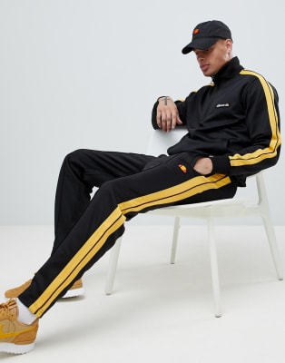 yellow ellesse tracksuit