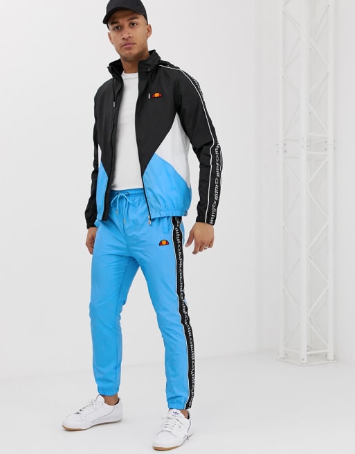 Hilsen krigerisk Verdensvindue ellesse paneled tracksuit in light blue | ASOS