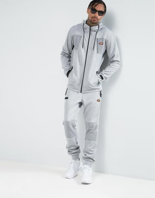 ellesse grey tracksuit