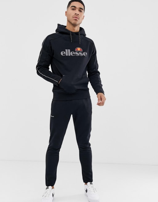 Ellesse Relaxed Sweatshirt & Tracksuit Bottoms Co-Ord