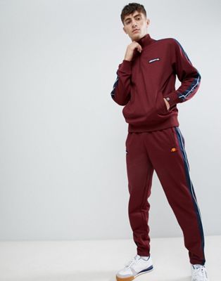 ellesse tracksuit with taping in 