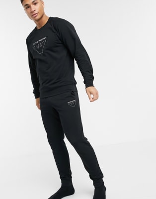 emporio armani lounge tracksuit