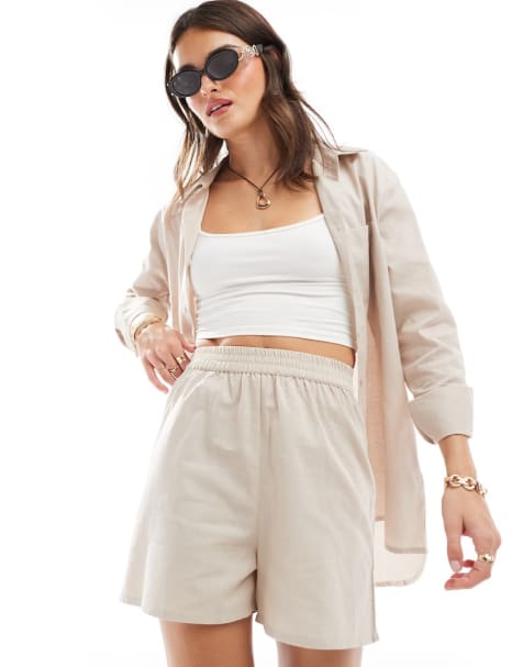 Esmee - Beige strandsæt - Kun hos ASOS - view 1