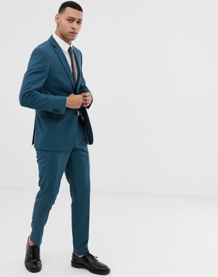 Esprit slim fit suit in blue | ASOS