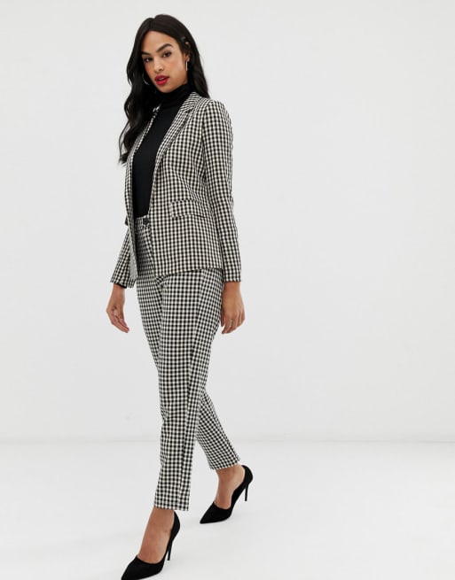 Asos houndstooth outlet blazer