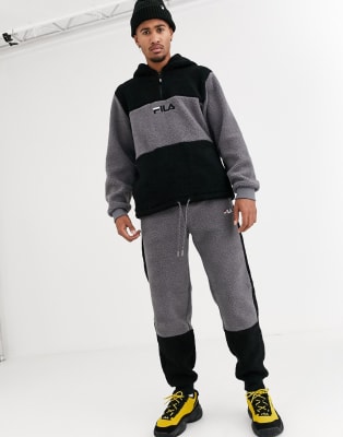 grey fila tracksuit