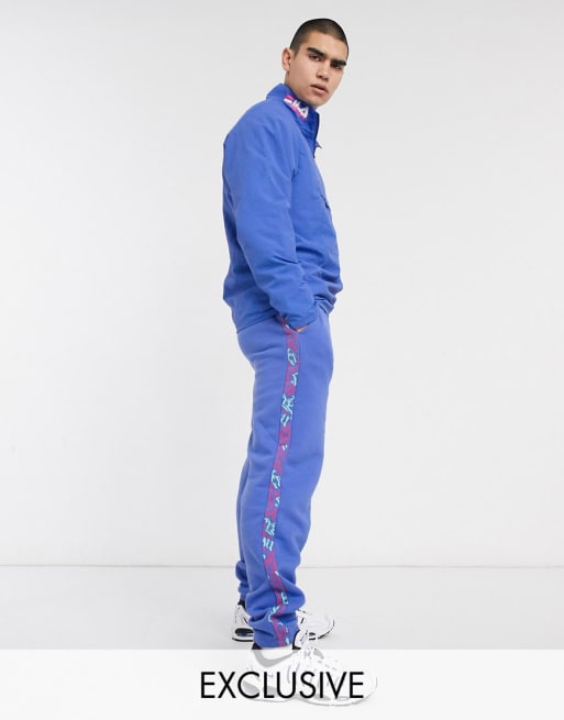 Fila track suit in blue exclusive at ASOS | ASOS