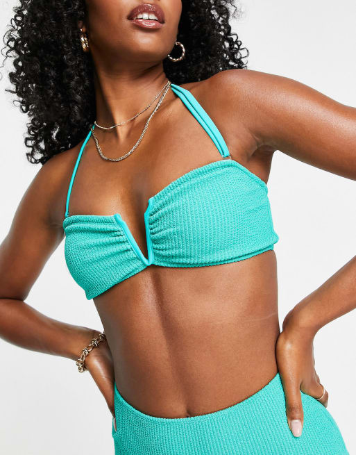 French Connection – Turkusowe bikini