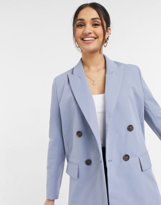 ensemble tailleur bleu