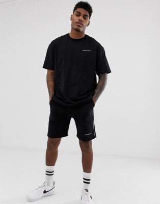 Good For Nothing - Coordinato nero con fettuccia con logo 