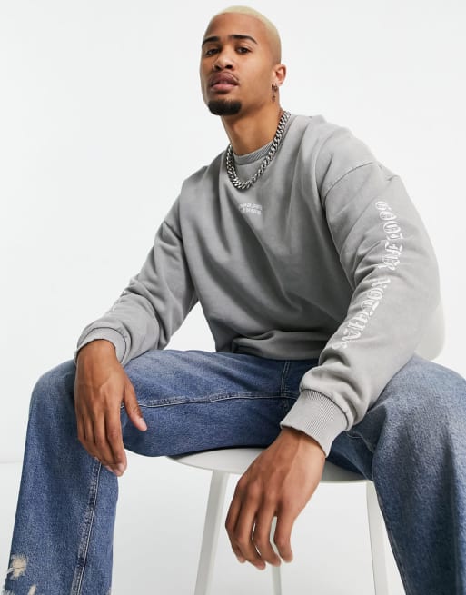 Good For Nothing - Survêtement à motif logos - Gris délavé