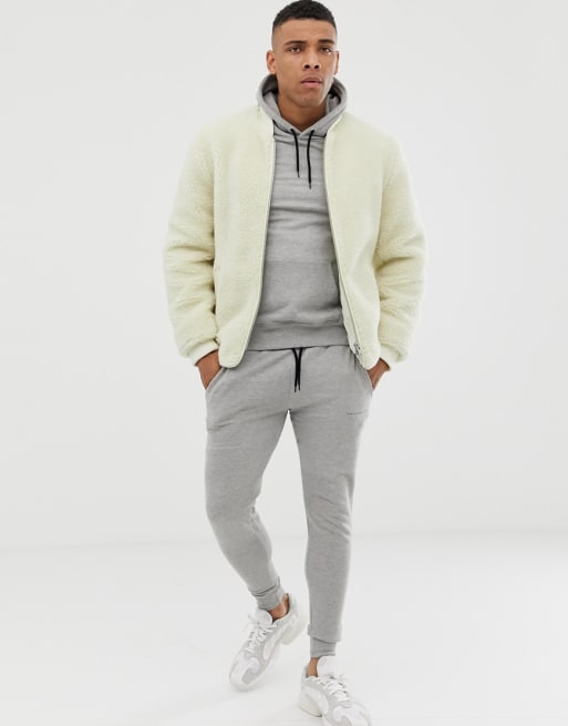 Good For Nothing - Survêtement avec logo - Gris