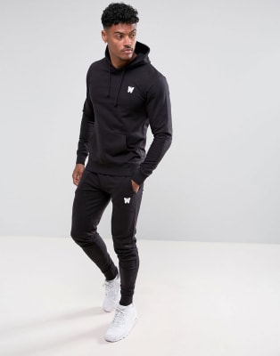 tracksuit bottoms with zip pockets mens