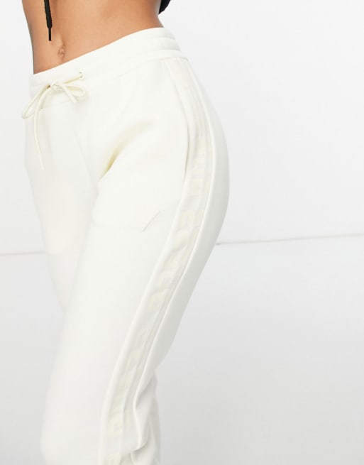 Guess sweatshirt and sweatpants set in cream ASOS