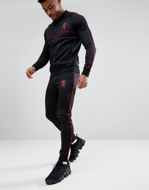 Gym king cheap black tracksuit