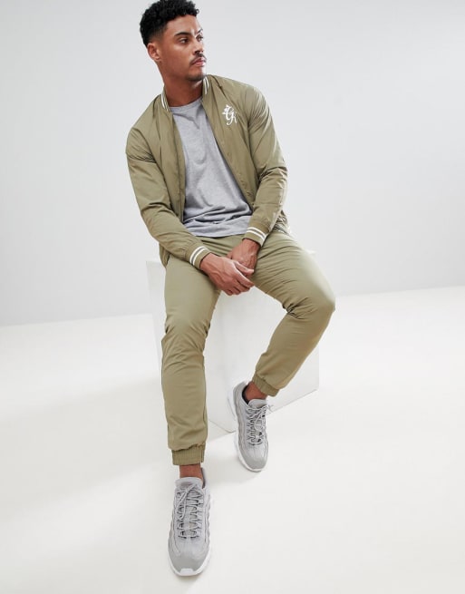 gym king khaki tracksuit