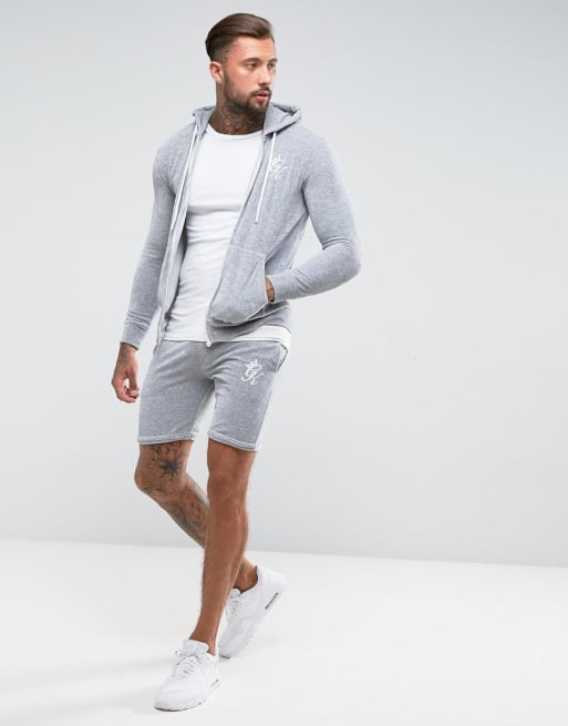 Gym king grey on sale shorts