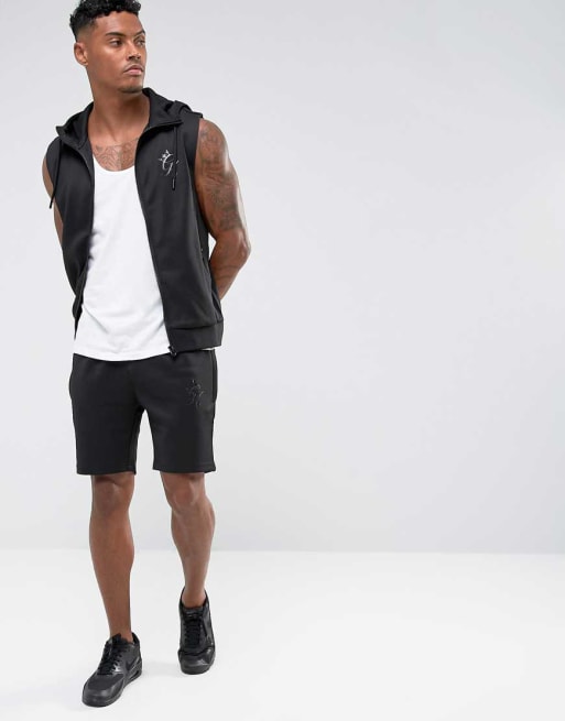 Sleeveless hoodie gym king online