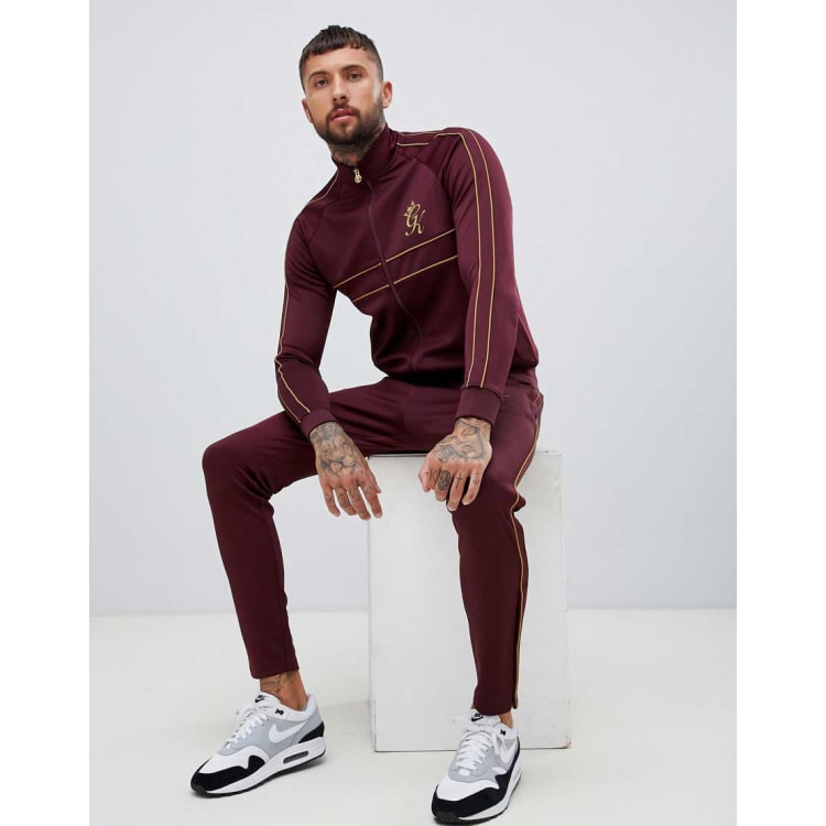 Gym king store wine tracksuit