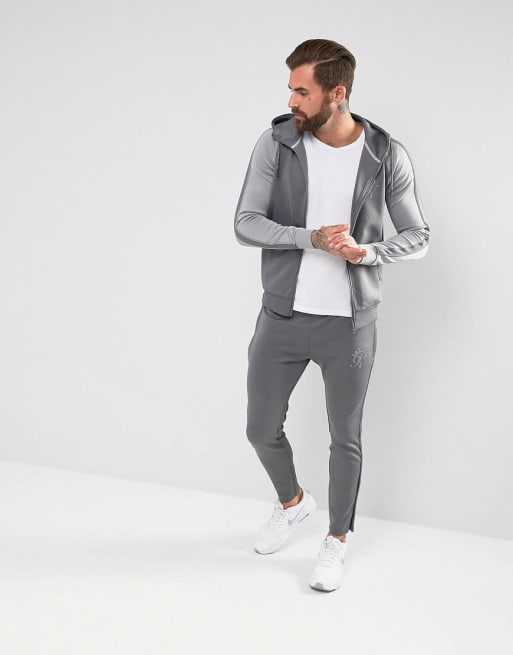 Gym king tracksuit clearance grey