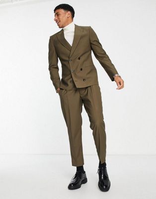 Harry Brown loose fit bamboo suit trousers