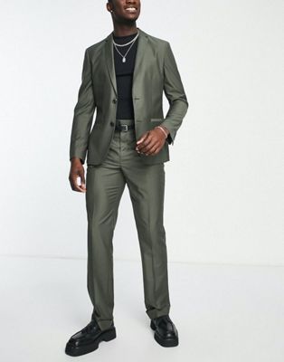 Harry Brown Tall loose fit bamboo suit