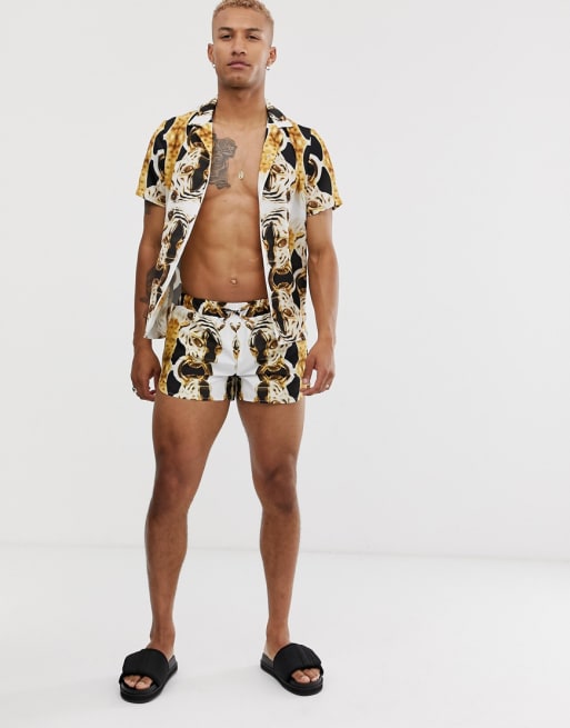 Hermano co-ord with jaguar print