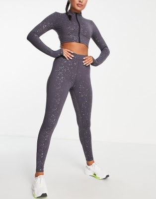 Nike leggings store and jacket set