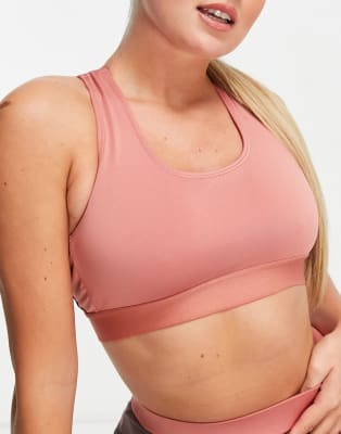 Hoxton Haus cross back sports bra and colour block leggings