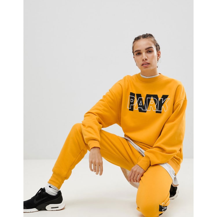 Ivy park yellow sweatshirt sale