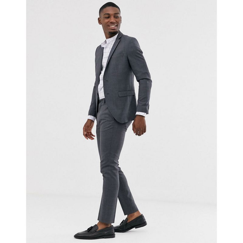 tygxA Pantaloni da abito Jack & Jones Premium - Abito slim grigio