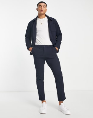 Jack+Jones Premium / Herren-Shirt / JPRCCEASTON SEERSUCKER S/S SHIRT LN