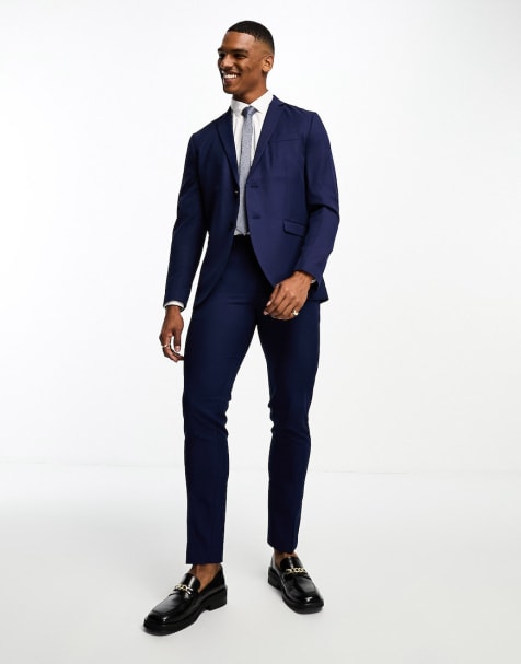 Mens skinny fit on sale blazers